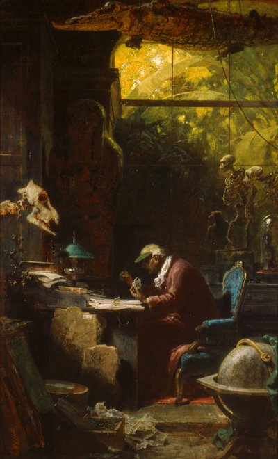 Luonnontieteiden tutkija tekijältä Carl Spitzweg