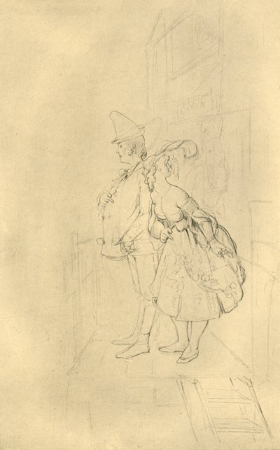 Tulkaa sisään, herrat!, 1800-luvun puoliväli, loppu, vuodelta 1924. tekijältä Carl Spitzweg