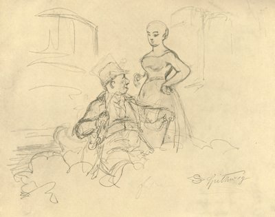 Mikä on miellyttävää, 1800-luvun puoliväli, loppu, n. 1924. tekijältä Carl Spitzweg