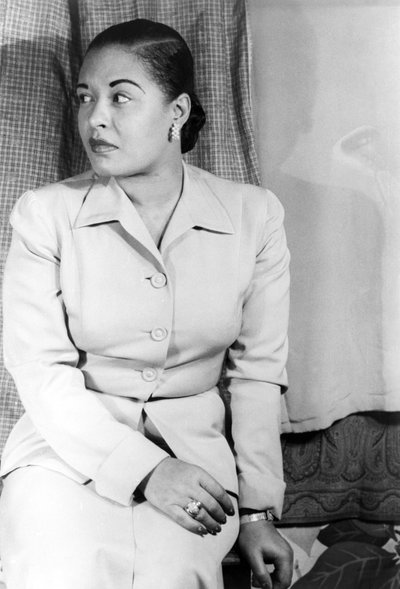 Billie Holiday (1915-1959) amerikkalainen jazzlaulaja 23. maaliskuuta tekijältä Carl Van Vechten