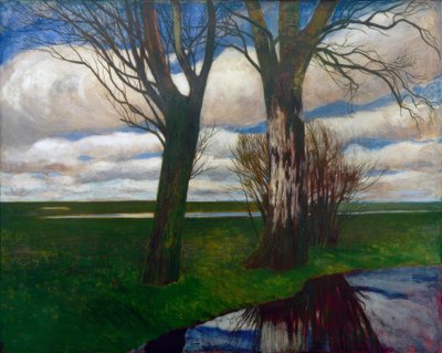 Moorlandschaft tekijältä Carl Vinnen