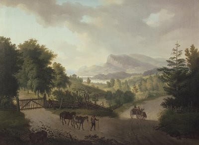 Christiania Fjord Høvigista (öljy kankaalle) tekijältä Carl Vogt