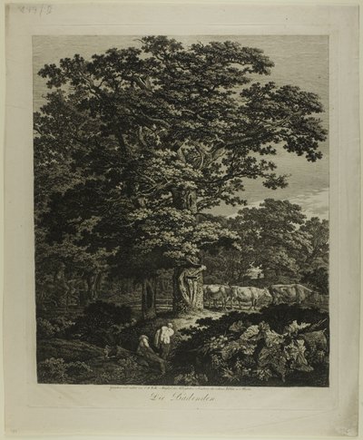 Uimarit tekijältä Carl Wilhelm Kolbe, the elder