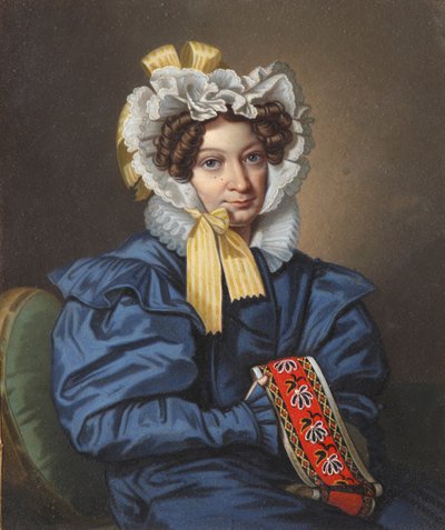 Muotokuva kreivitär A.M. Golitsyna, 1830-luku. tekijältä Carl von Hampeln