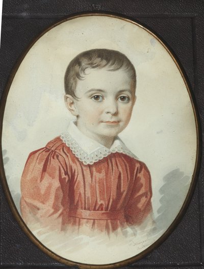 Muotokuva Eugenia Kochubeysta lapsena, 1849. tekijältä Carl von Hampeln