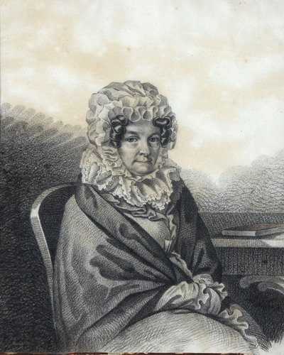 Muotokuva Kleopatra Petrovna Nashchokinasta 1767-1828, s. Nelidova, 1820-luku. tekijältä Carl von Hampeln