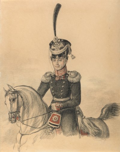 Nikolai Aleksandrovitš Islenyevin muotokuva 1785-1851, 1810-luvun loppu. tekijältä Carl von Hampeln
