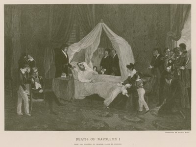 Napoleon I:n kuolema tekijältä Carl von Steuben