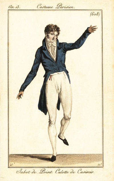 Dandy tanssimassa ballissa, Pariisi tekijältä Carle (after) Vernet