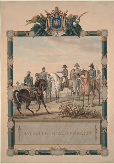 Austerlitzin taistelu 2. joulukuuta 1805, 1805 tekijältä Carle Vernet