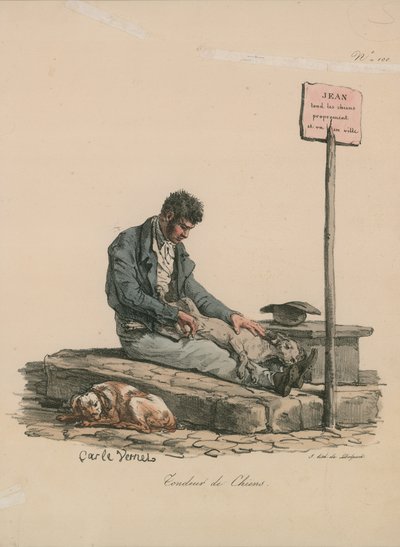 Dog Shearer tekijältä Carle Vernet