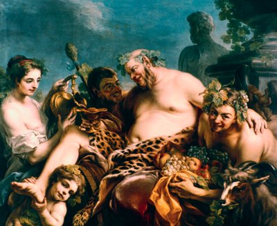 Humalainen Silenus, 1747. tekijältä Carle van Loo