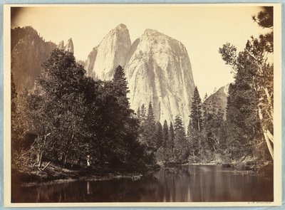 Cathedral Rocks, Yosemite tekijältä Carleton E. Watkins