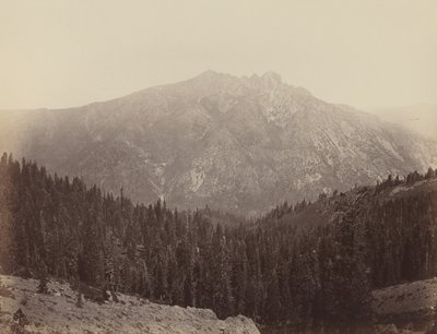 Downeville Butte tekijältä Carleton E. Watkins