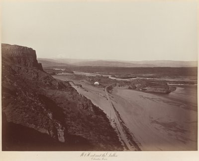 Mt. Hood ja Dalles, Columbia River tekijältä Carleton E. Watkins