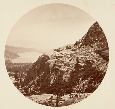 Donner Lake. C.P.R.R, n. 1878. tekijältä Carleton Emmons Watkins