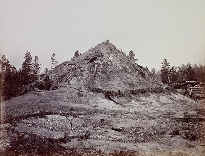 Indian Sweat House, Mendocino County, Kalifornia, 1863. tekijältä Carleton Emmons Watkins