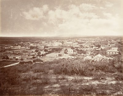 Los Angeles, 1876, painettu n. 1876. tekijältä Carleton Emmons Watkins