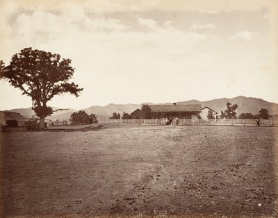 Santa Margarita Ranch, 1876, painettu n. 1876. tekijältä Carleton Emmons Watkins