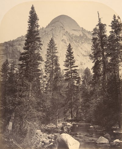 Tacoye, The North Dome, 3729 jalkaa, 1861. tekijältä Carleton Emmons Watkins