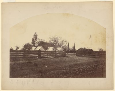 Leiri katselee lounaaseen tekijältä Carleton Watkins