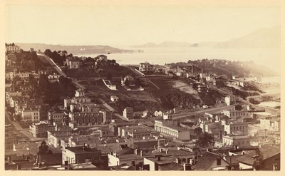[Golden Gate Telegraph Hilliltä, S.F.] tekijältä Carleton Watkins