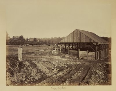 Oswego Iron Works, Willamette-joki tekijältä Carleton Watkins