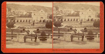Plaza, Los Angeles tekijältä Carleton Watkins
