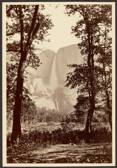 Yosemiten putoukset tekijältä Carleton Watkins
