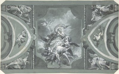 Tutkimus holvin koristeluun, 1754-1815. tekijältä Carlo Alberto Baratta