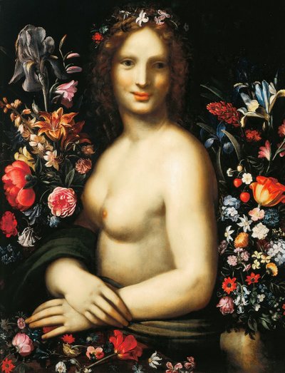 Flora La Nuda, n. 1600. tekijältä Carlo Antonio Procaccini