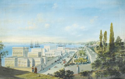 Ciraganin palatsi Konstantinopolissa tekijältä Carlo Bossoli