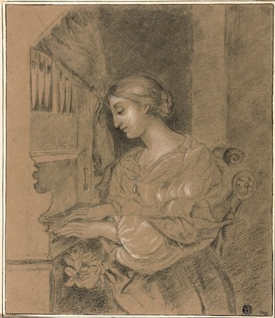 Pyhä Cecilia tekijältä Carlo Dolci