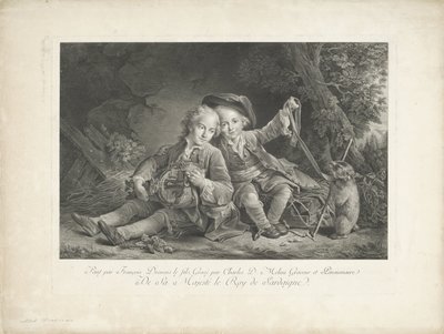 Kaksi poikaa murmelilla tekijältä Carlo Domenico Melini