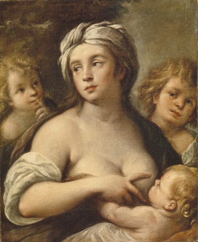 Hyväntekeväisyyden allegoria, 1650-luku tekijältä Carlo Francesco Nuvolone