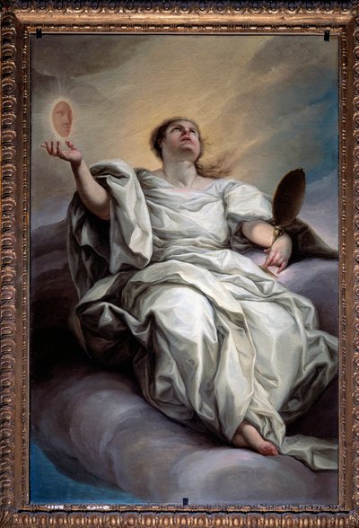 Allegoria tasavallan kolmestatoista arvosta: Totuus (maalaus, vuoden 1783 jälkeen) tekijältä Carlo Giuseppe Ratti