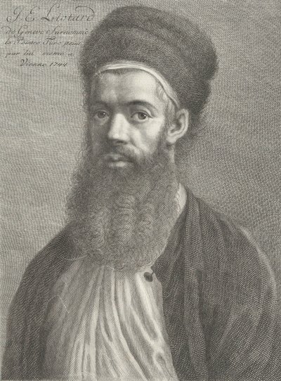 Omakuva turkkilaisessa asussa, 1700-luku. tekijältä Carlo Gregori