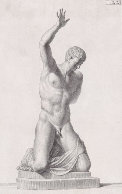 Narkissuksen patsas, 1734 tekijältä Carlo Gregori