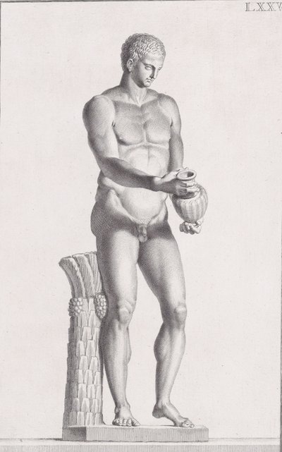 Miesurheilijan patsas, 1734 tekijältä Carlo Gregori