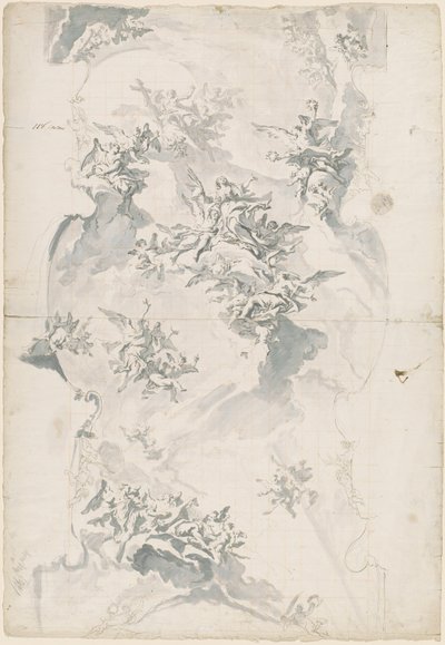 Pyhän Eufemian apoteoosi tekijältä Carlo Innocenzo Carlone