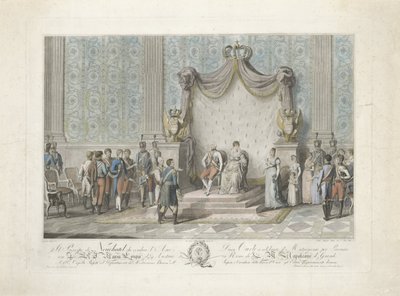 Neuchâtelin prinssi Itävallan Maria Louiselle tekijältä Carlo Lasinio