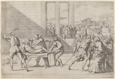 Pyhän Andreaksen marttyyrikuolema tekijältä Carlo Maratta after Domenichino