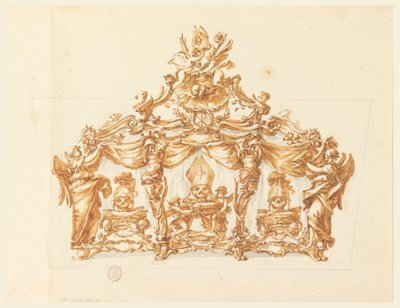 Reliquary kolmeen pääkalloon tekijältä Carlo Marchionni