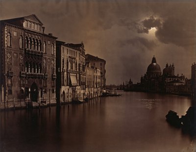 [Yönäkymä Grand Canalille, Venetsia], n. 1875. tekijältä Carlo Naya