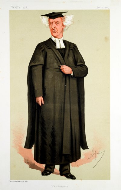 Henry George Liddell, brittiläinen tutkija, 1875 tekijältä Carlo Pellegrini