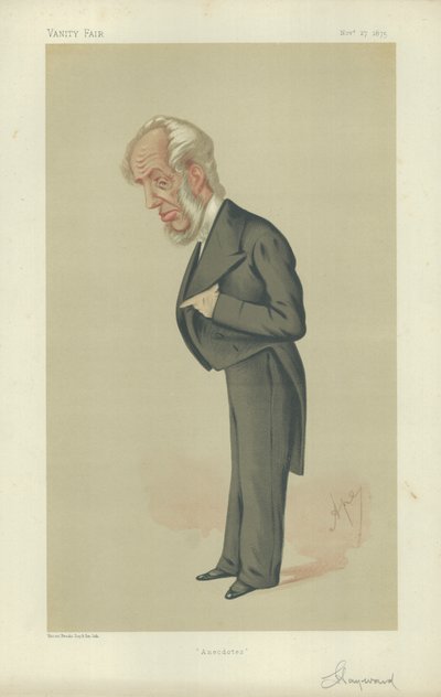 Herra Abraham Hayward tekijältä Carlo Pellegrini