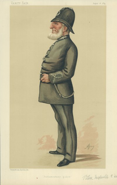 Poliisitarkastaja Ebenezer Denning tekijältä Carlo Pellegrini