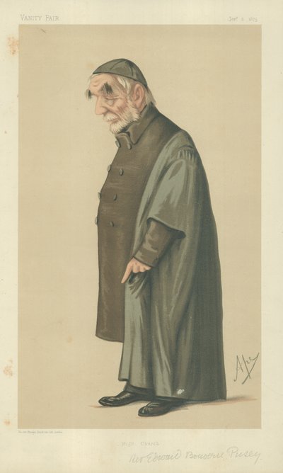 Pastori Edward Bouverie Pusey tekijältä Carlo Pellegrini
