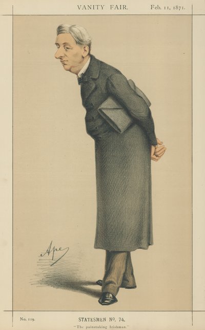 Oikea kunniakas William Monsell (väri litho) tekijältä Carlo Pellegrini