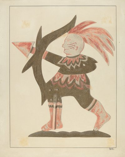 Intian sääviiri, c. 1936. tekijältä Carol Larson